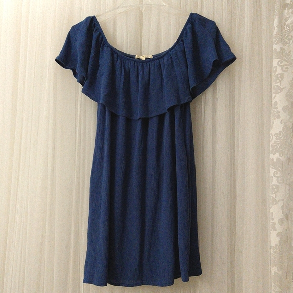 Copper Key Women's XS Navy Blue Blouse - Picture 1 of 5